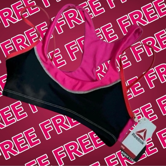 FREE 🆕Reebok UPF 50+ Bikini Top - Picture 1 of 11